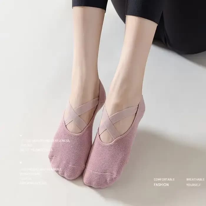 Chaussettes de Yoga professionnelles femmes Silicone anti-dérapant Pilates