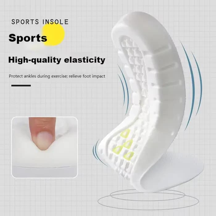 Semelles intérieures souples en mousse à mémoire de forme pour hommes et femmes