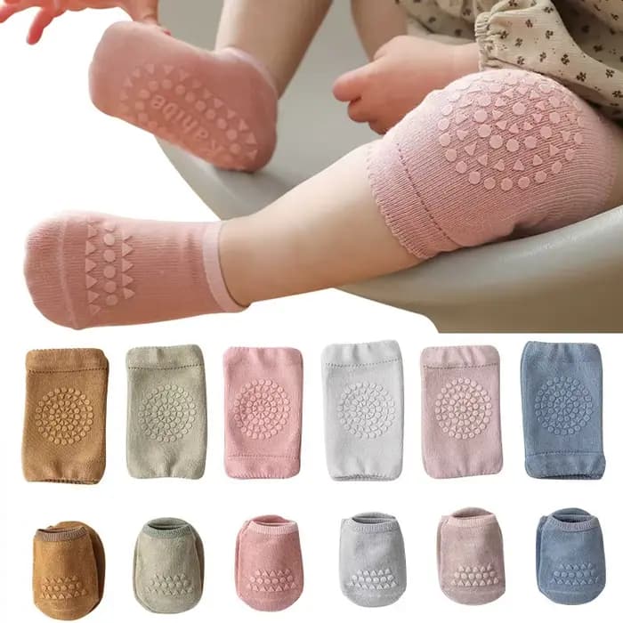 Ensemble de chaussettes et genouillères pour bébé