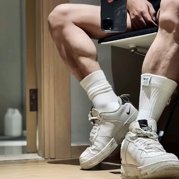 Chaussettes de dehors en Coton pour Homme
