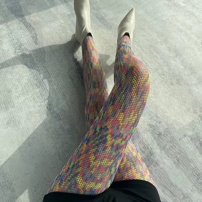 Collants colorés 2026 - Colorés, tendance, dégradés, avec des trous