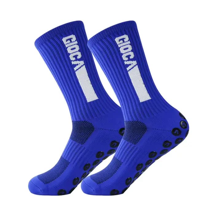 1 paire nouveaux hommes femmes anti-dérapant Silicone sport chaussettes de Football absorbant la sueur respirant