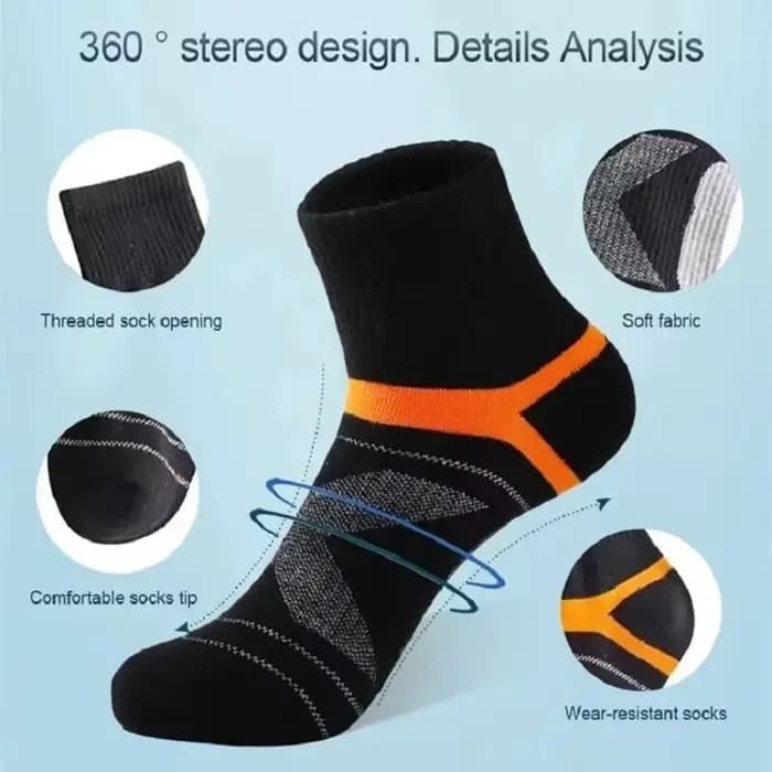 Chaussettes de dehors Noires pour Homme