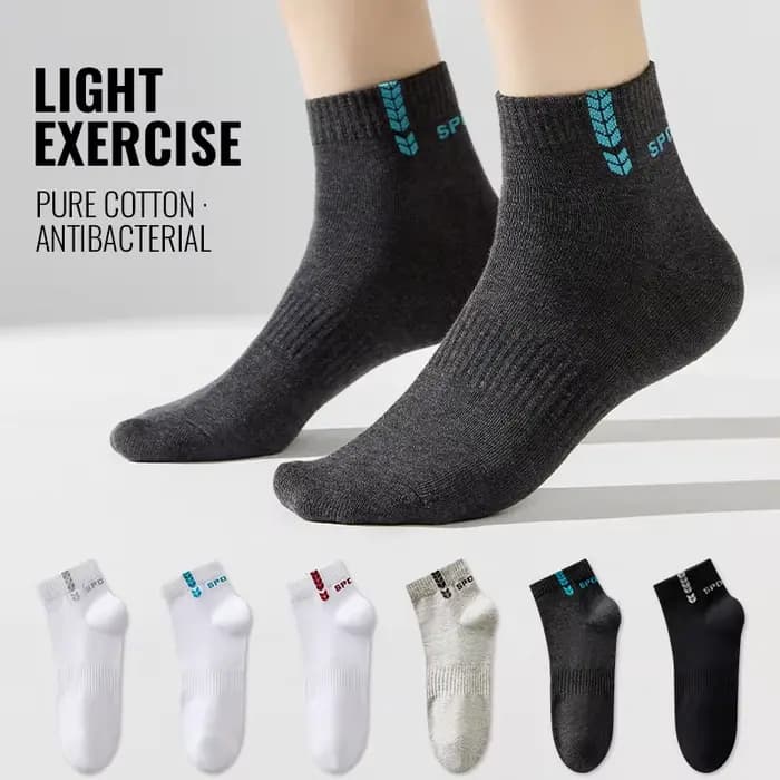MiiOW 100% pur coton chaussettes hiver hommes adolescents athlétique école sport