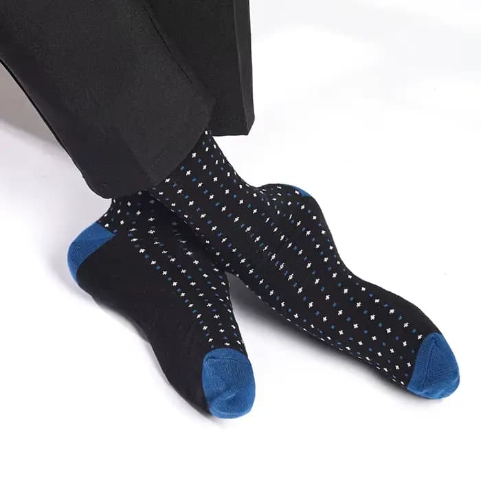 6 paires de chaussettes habillées pour hommes