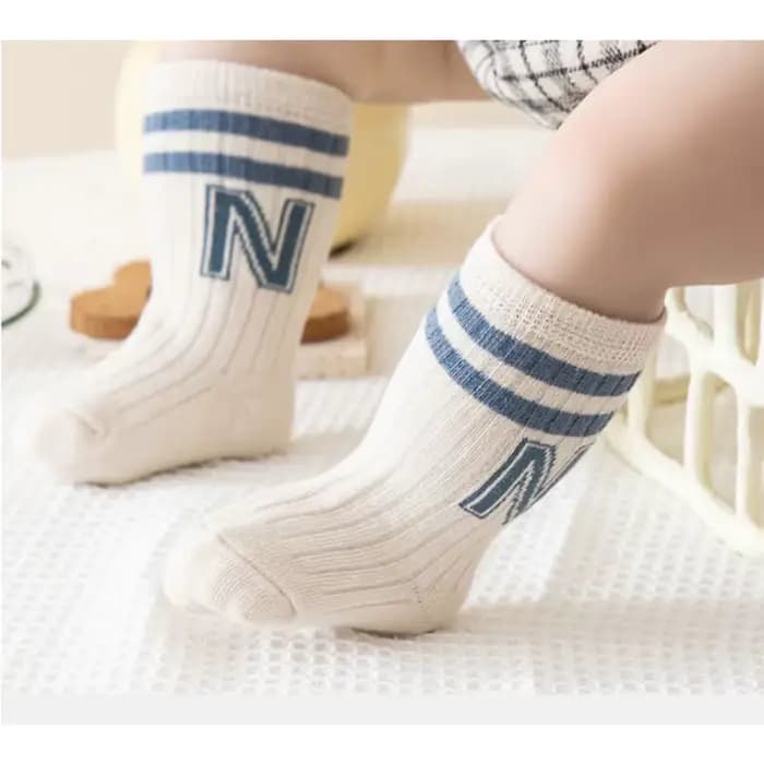 Chaussettes de sport en coton pour garçons et filles