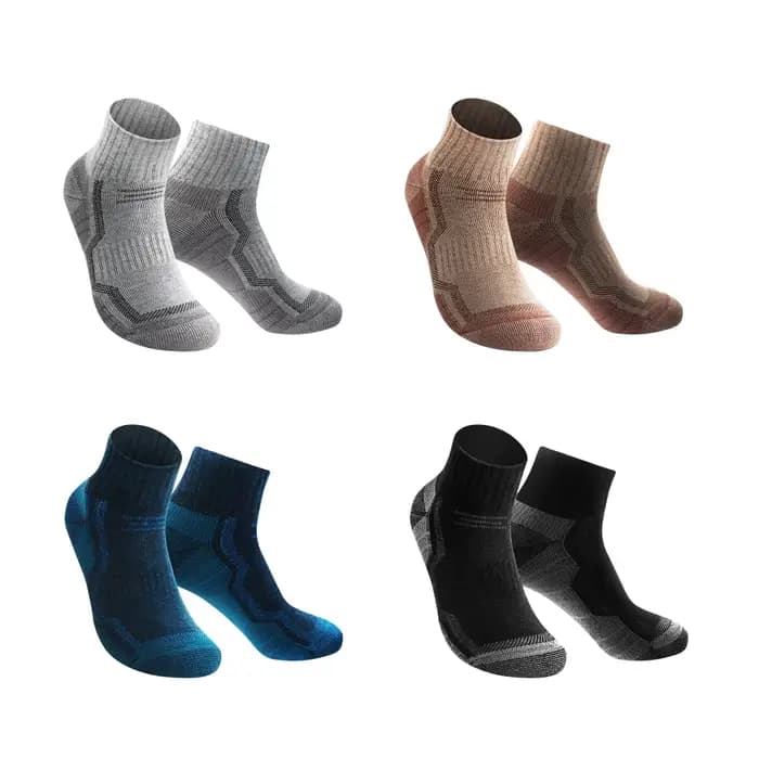 WRELS Chaussettes en laine mérinos pour hommes