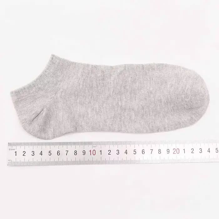 Chaussettes hommes grande taille 42 43 44 45 46 47 haute qualité décontracté respirant mode coton cheville noir blanc