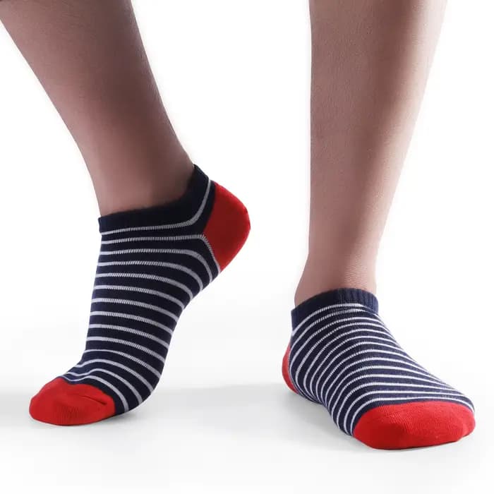 Chaussettes basses en coton respirant pour hommes et femmes, chaussettes courtes de sport, rayures de documents solides, chaussettes de rinçage amusantes, 5 paires
