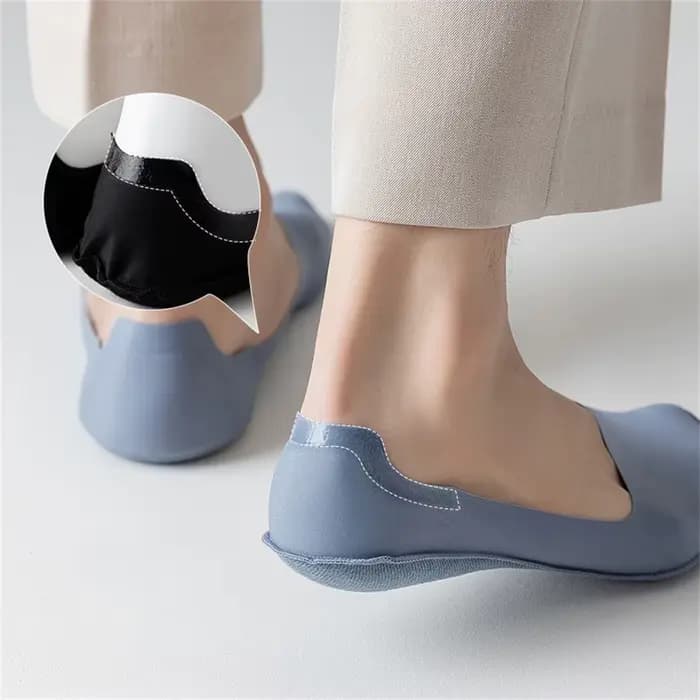 Lot de 10 paires de chaussettes en silicone pour hommes
