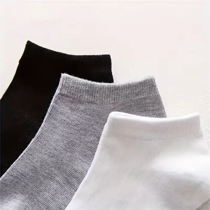 Chaussettes de sport unisexes couleur unie pour l'été et le printemps