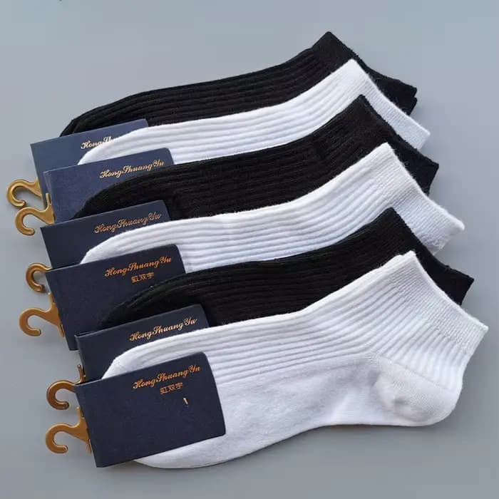 Unisexe hommes femmes chaussettes coton cheville