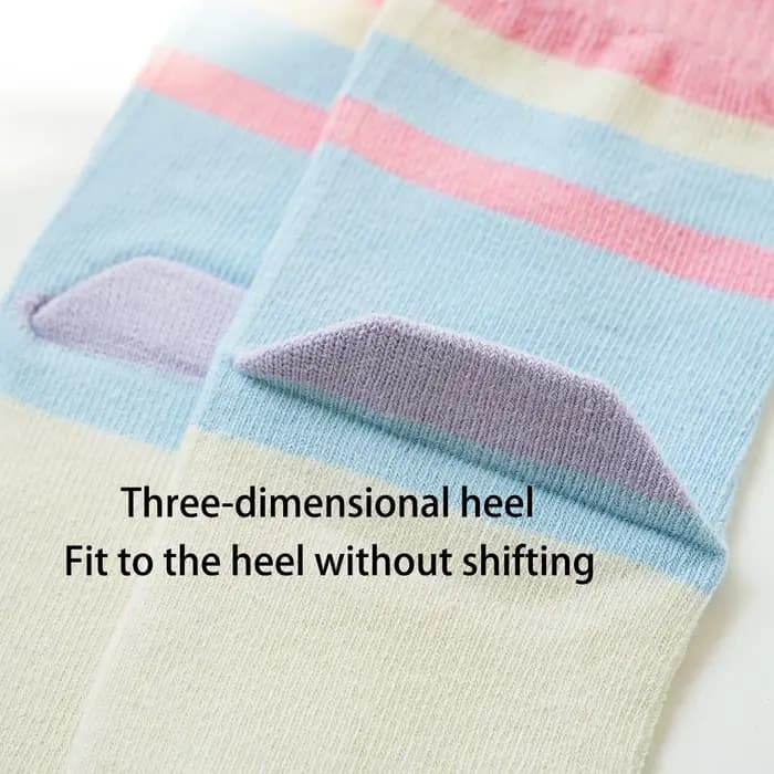 1 paire de nouvelles chaussettes à cinq orteils à la mode et polyvalentes pour enfants, déodorants respirants, confortables et mignons et respirants