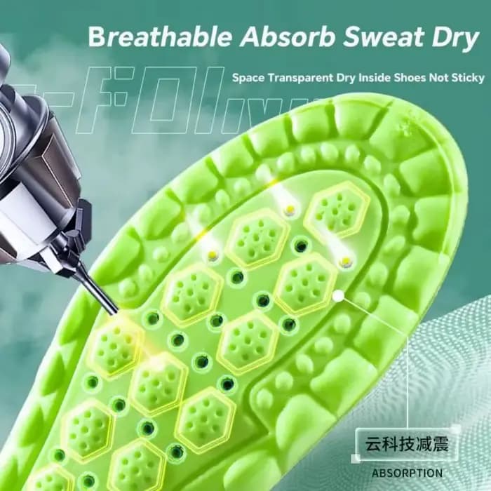 Semelles intérieures 4D Cloud pour chaussures de sport