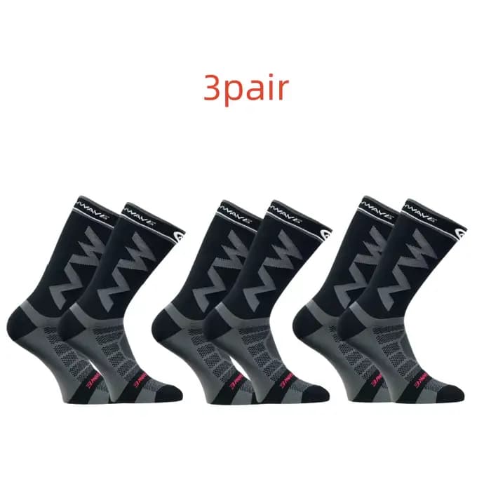 3 paires de chaussettes de sport respirantes de haute qualité