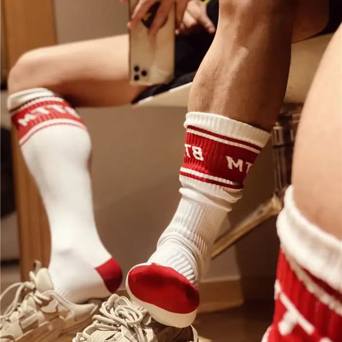 Chaussettes de sport en Nylon pour hommes