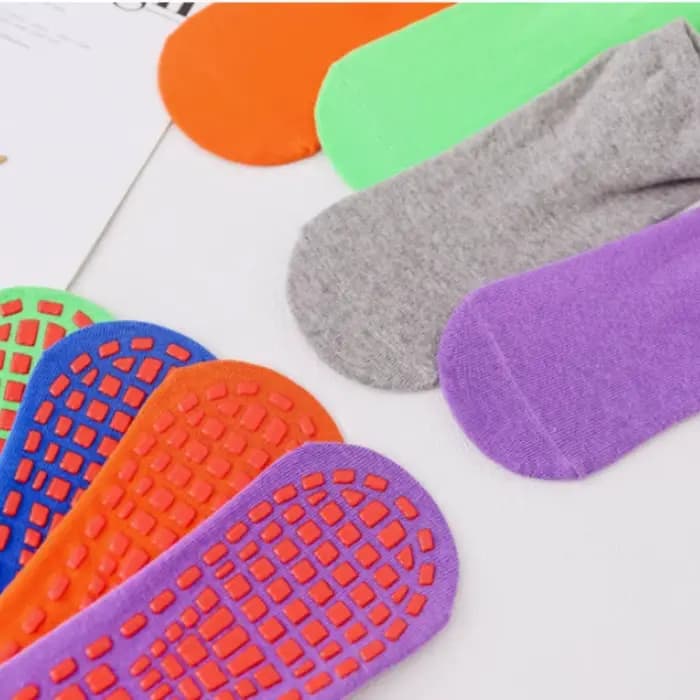 5 paires de chaussettes de trampoline aléatoires pour hommes et femmes