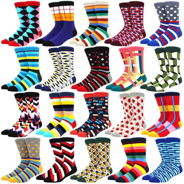Offre spéciale hommes chaussettes 2025 nouveau coloré