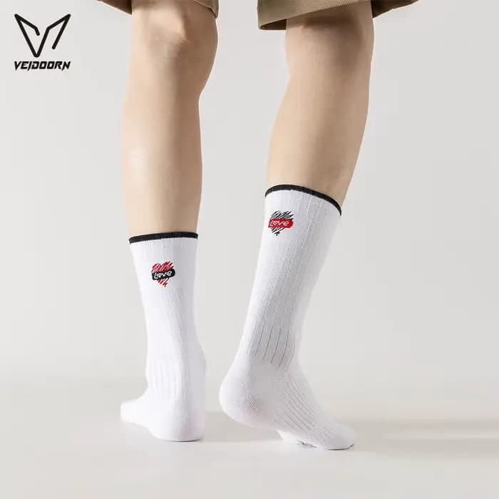 Chaussettes de sport décontractées unisexes