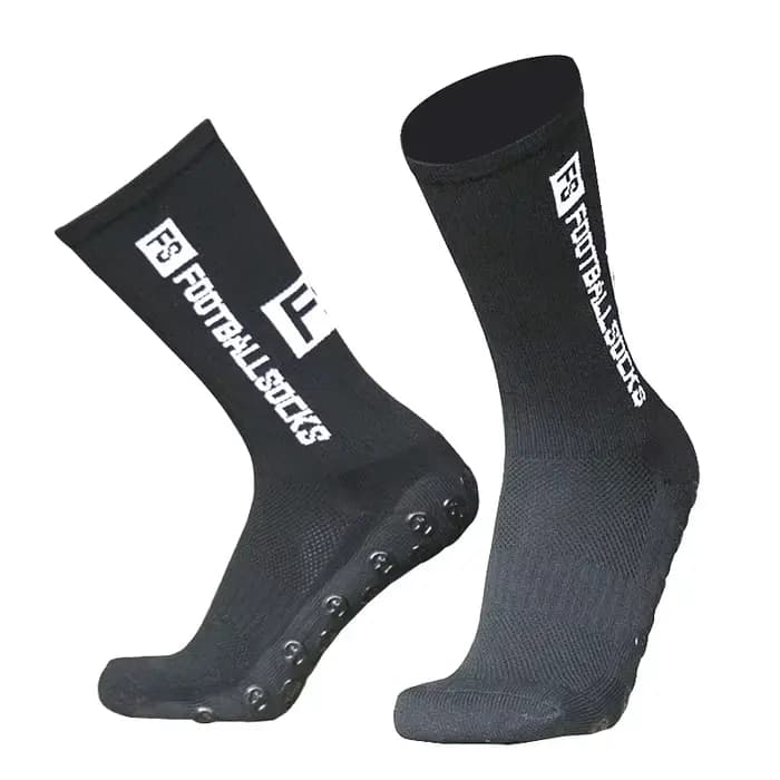 FS chaussettes de Football nouveau Style rond Silicone ventouse poignée anti-dérapant