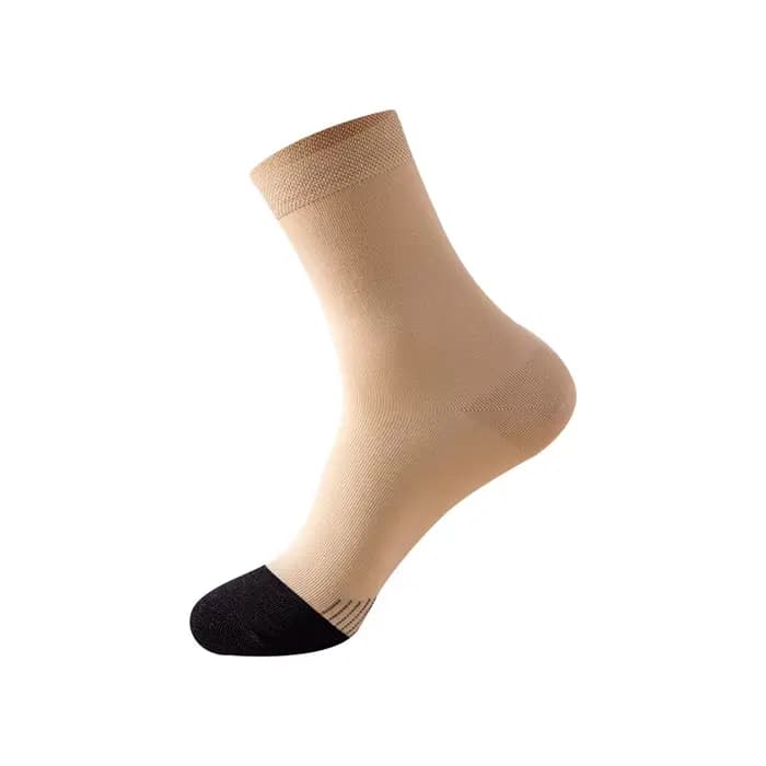 Chaussettes anti-transpirantes en graphène à impulsion de cuivre