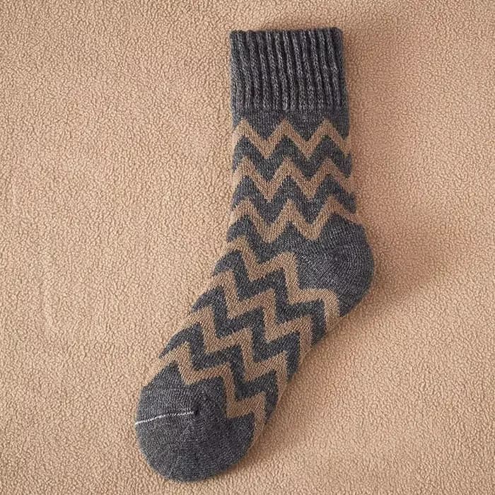 Chaussettes d'hiver épaisses et confortables pour femme, en cachemire doux, à bord souple, pour la maison et la neige, idéales pour dormir
