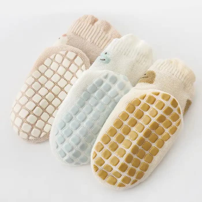 5 paires de chaussettes antidérapantes pour enfants