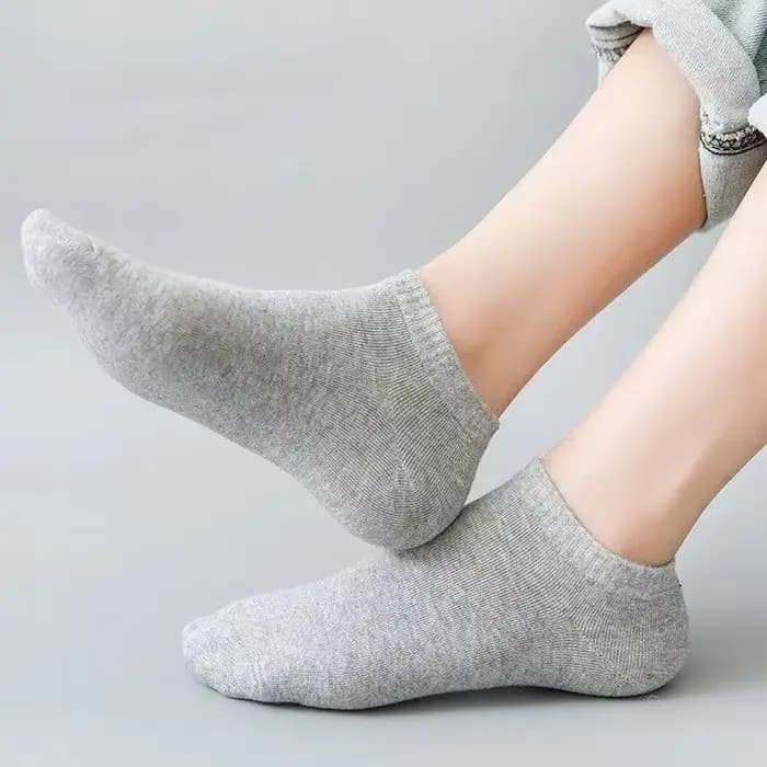 5 paires de chaussettes bateau unisexes décontractées