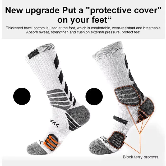 X-TIGER sport cyclisme chaussettes respirant coton Aero chaussettes vélo chaussette course randonnée Camping Football basket-ball chaussettes unisexe