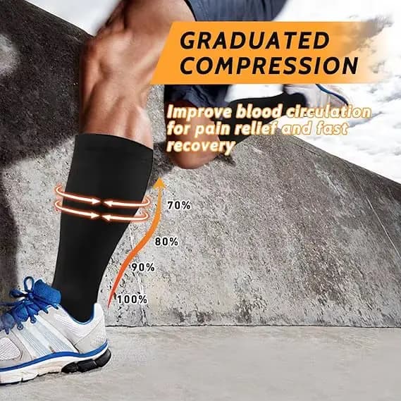 Chaussettes de Compression pour Femme et Homme