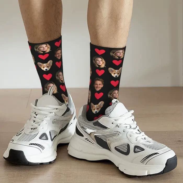 Chaussettes personnalisées pour hommes et femmes