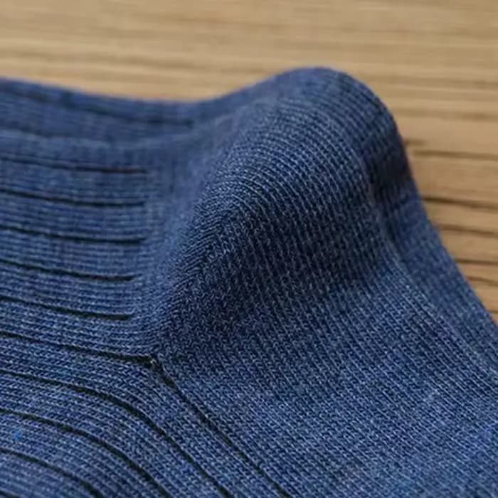 5 paires de chaussettes rayées décontractées et respirantes pour hommes
