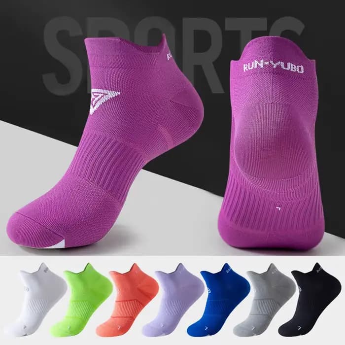 Chaussettes de sport pour hommes et femmes, en nylon, à séchage rapide, absorbant la sueur, respirantes, déodorantes, invisibles, pour vélo, course, voyage, Sokken