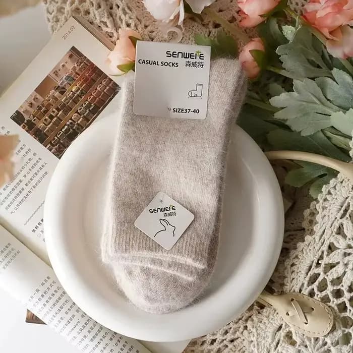 Chaussettes en laine pour femmes