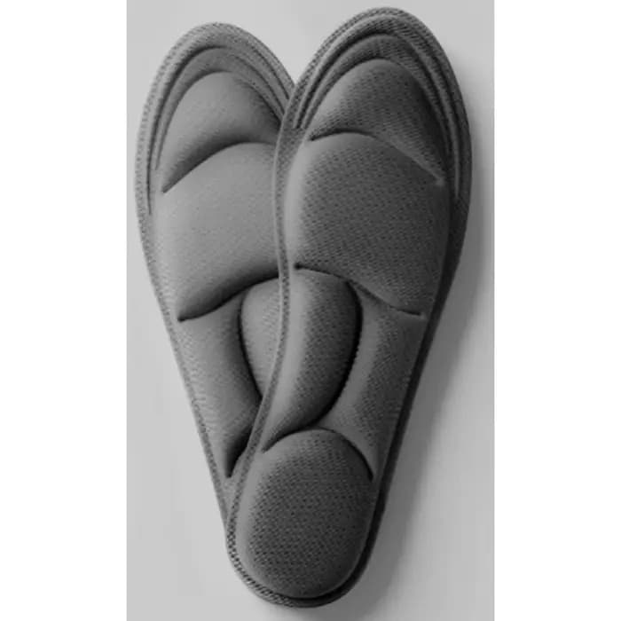 Semelles de sport en mousse à mémoire de forme 5D pour hommes et femmes