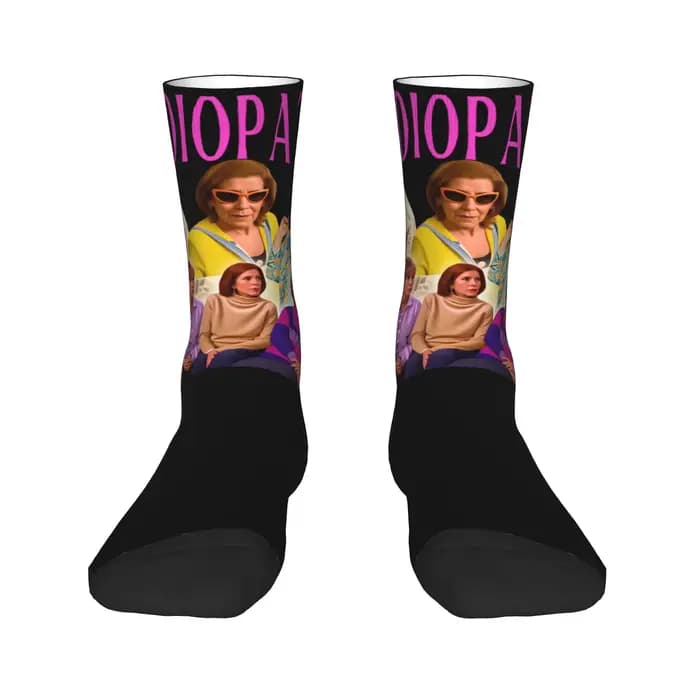 Here No Hay Quien Viva chaussettes Design bas antidérapants adultes hommes chaussettes moyen doux hiver élégant course chaussettes de sport