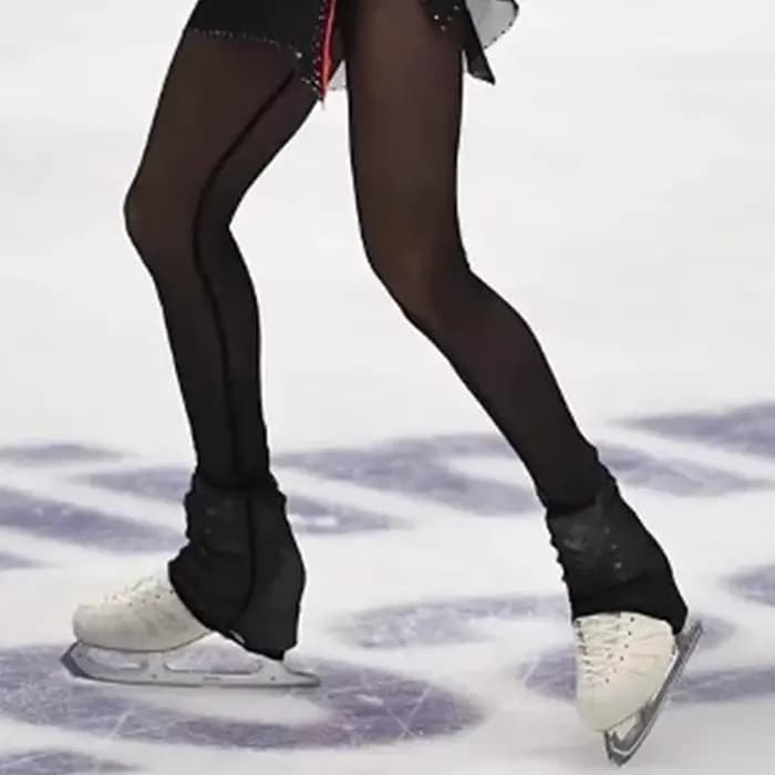 Collants d'entraînement pour patinage artistique