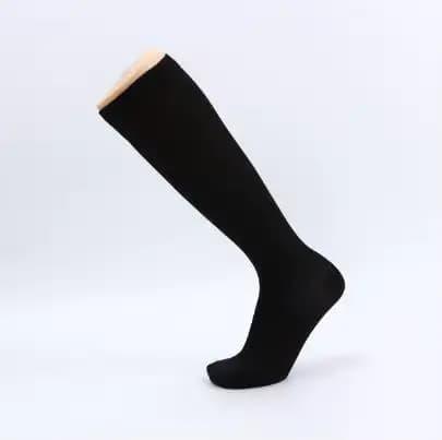 Chaussettes hautes en coton à séchage rapide pour hommes