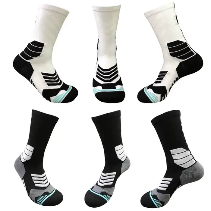 Chaussettes de sport épaisses personnalisées 2026 avec numéros 0-9