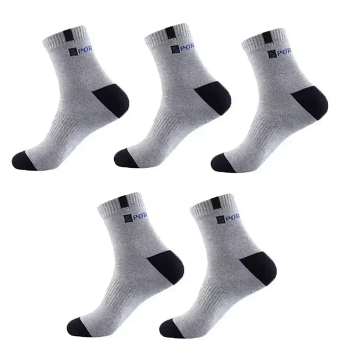 Hommes coton chaussette Sport respirant doux lettre mode baskets haute élastique moyen Tube bas serviette Sox été chaussettes de course