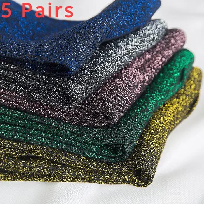 Chaussettes scintillantes pour femmes