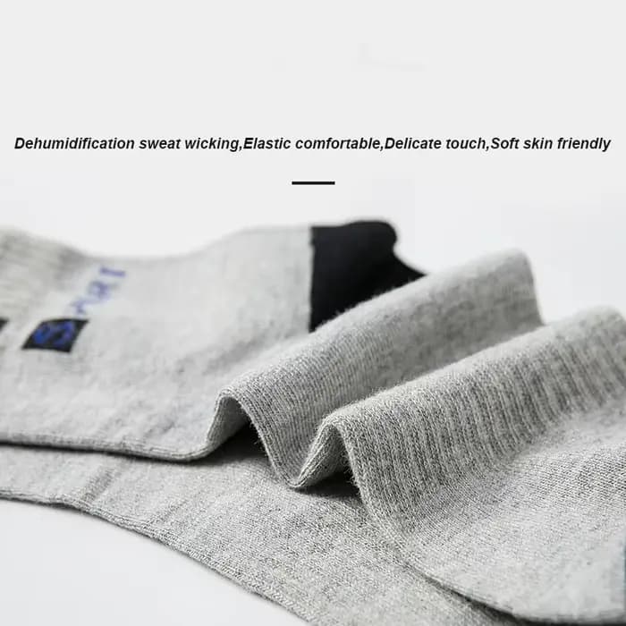 5 paires de chaussettes en fibre de bambou pour hommes