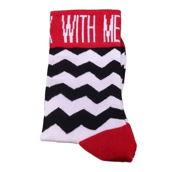 Chaussettes de créateur avec moi cadeau d'art de fan drôle