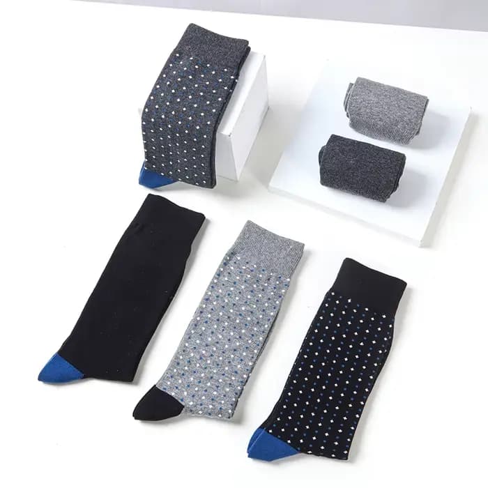 6 paires de chaussettes habillées pour hommes
