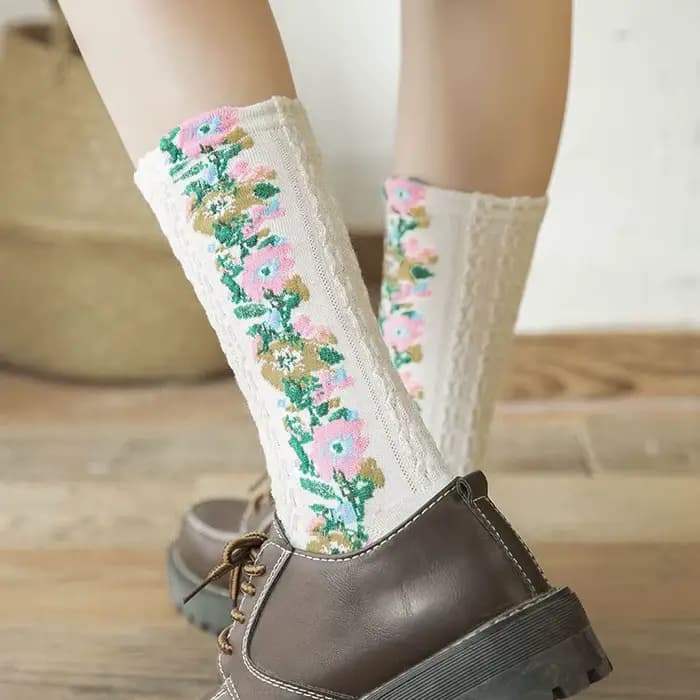5 paires de chaussettes pour femmes