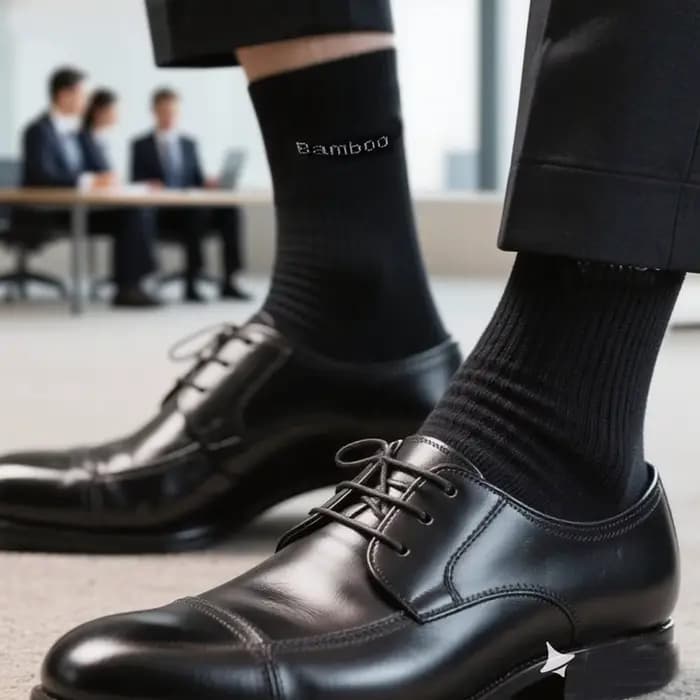 5 paires de chaussettes en bambou pour hommes