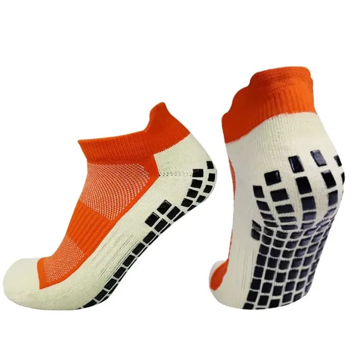Chaussettes de football respirantes pour hommes et femmes, absorbant la transpiration, courtes, sports de plein air, entraînement de compétition, silicone non ald, 2023