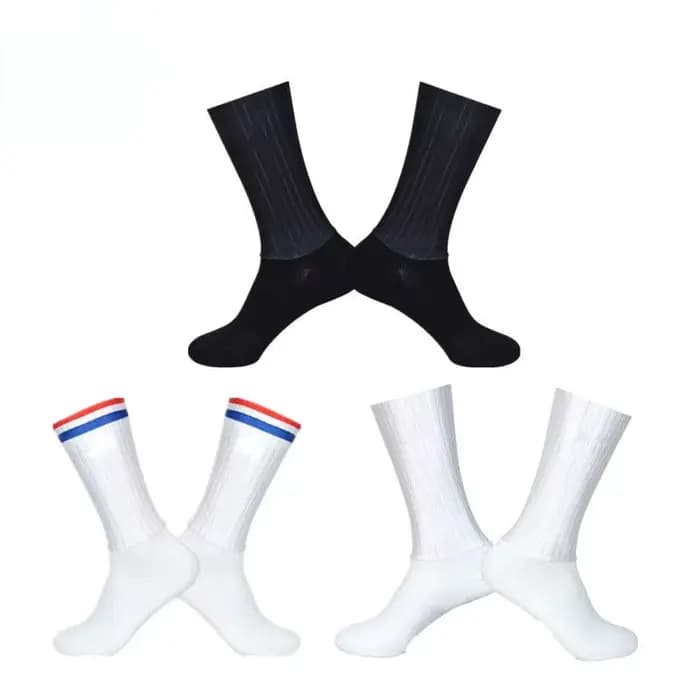 Nouvelles Chaussettes de Cyclisme Anti-Dérapantes en Silicone pour l'Été 2026