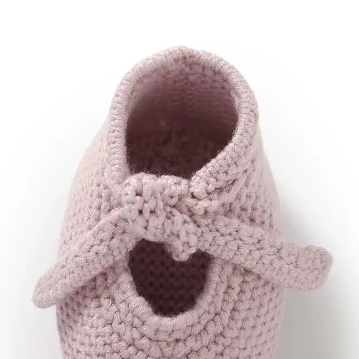 Chaussons-chaussettes pour bébés filles, tricotés à la main, antidérapants, pour premiers pas, 0-1 an, semelle souple, crochet, pour tout-petits