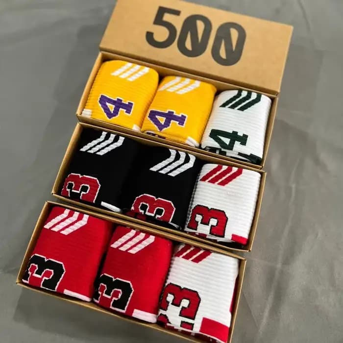 3 paires de coffret cadeau de chaussettes de sport pour jeunes